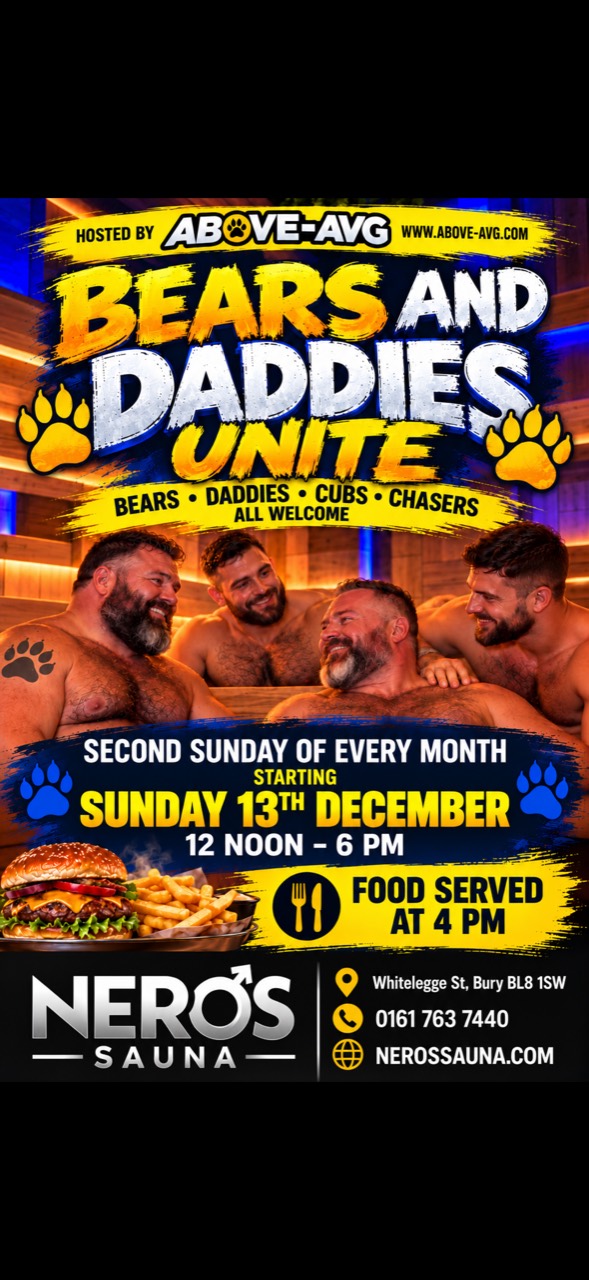 BEARS & DADDIES UNITE owner-supplied event poster